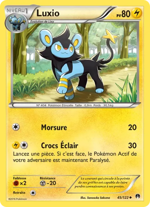 Luxio [Bite | Thunder Fang]