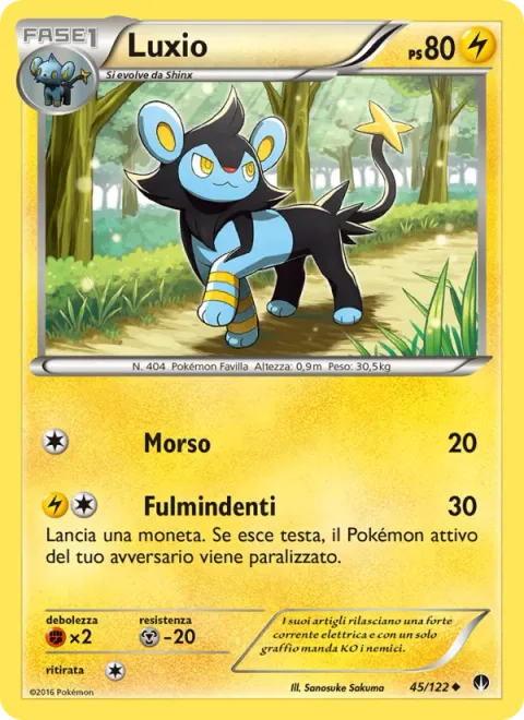 Luxio [Bite | Thunder Fang]