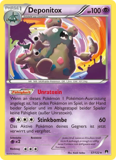 Garbodor [Garbotoxin | Offensive Bomb]