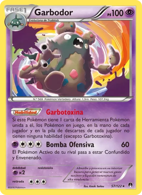 Garbodor [Garbotoxin | Offensive Bomb]