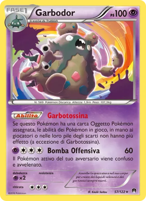 Garbodor [Garbotoxin | Offensive Bomb]