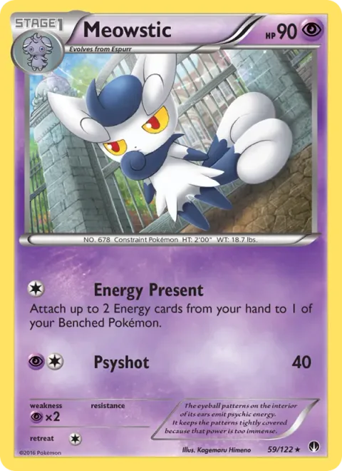 Meowstic [Energy Present | Psyshot]