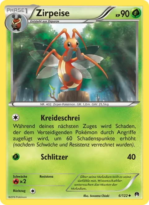 Kricketune [Screech | Slash]