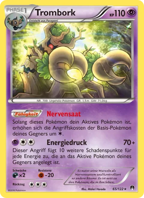 Trevenant [Nervous Seed | Energy Press]