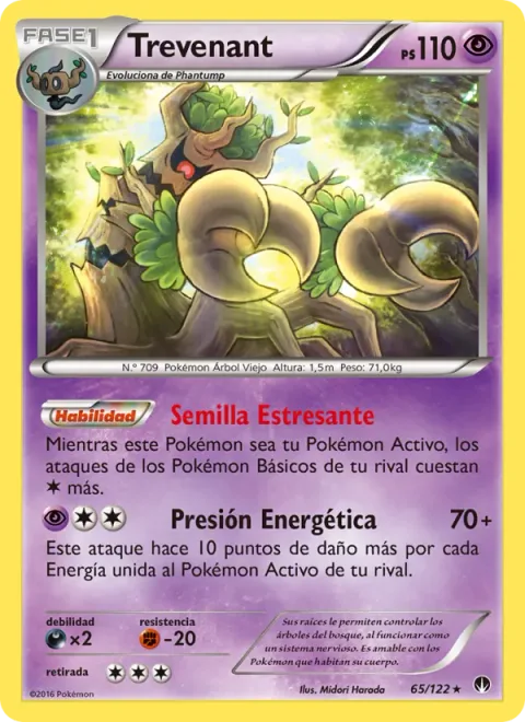 Trevenant [Nervous Seed | Energy Press]