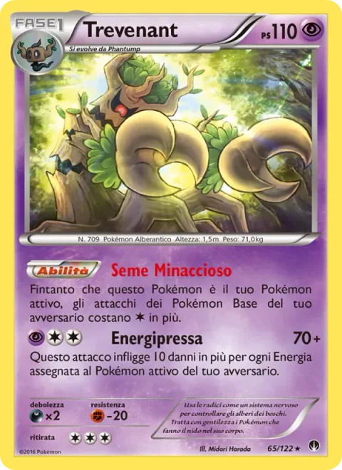 Trevenant [Nervous Seed | Energy Press]