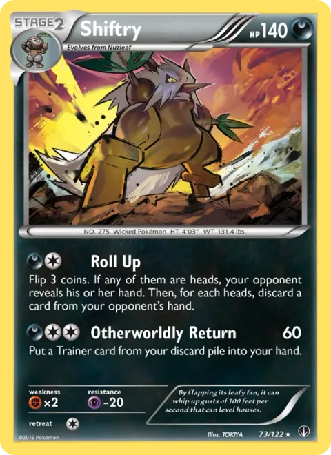 Shiftry [Roll Up | Otherworldly Return]