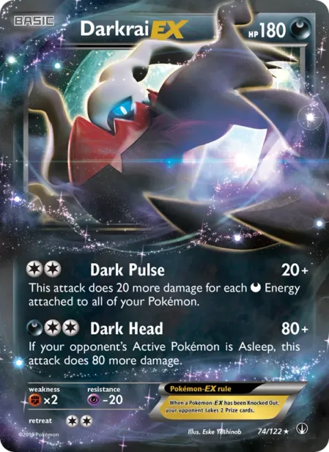 Darkrai EX [Dark Pulse | Dark Head]