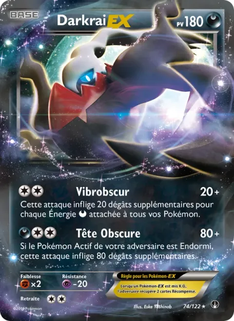 Darkrai EX [Dark Pulse | Dark Head]