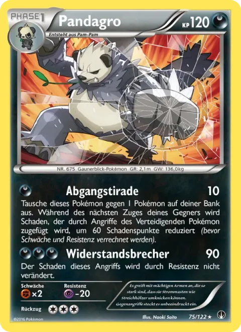 Pangoro [Parting Shot | Buster Swing]