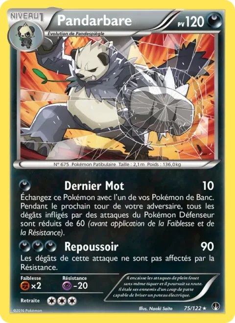 Pangoro [Parting Shot | Buster Swing]
