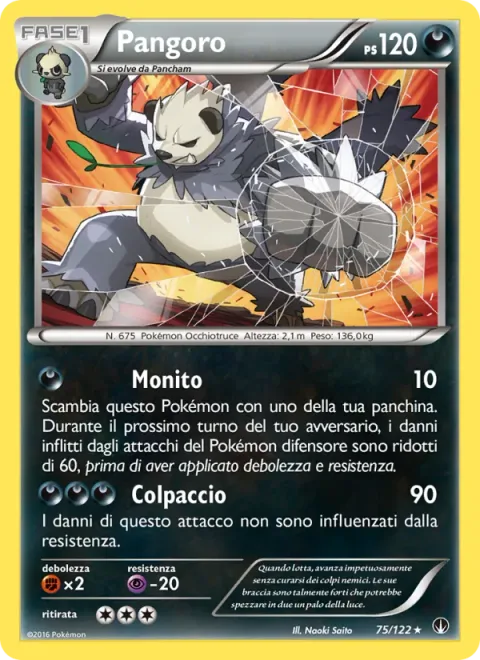 Pangoro [Parting Shot | Buster Swing]