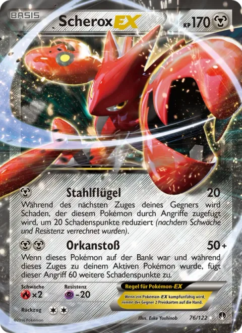 Scizor EX [Steel Wing | Gale Thrust]