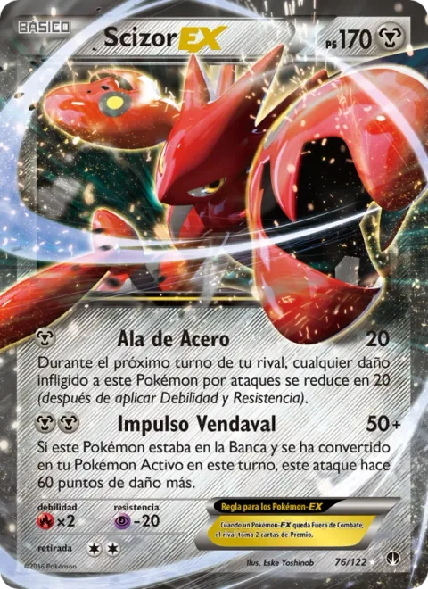 Scizor EX [Steel Wing | Gale Thrust]