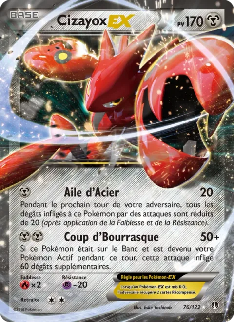 Scizor EX [Steel Wing | Gale Thrust]