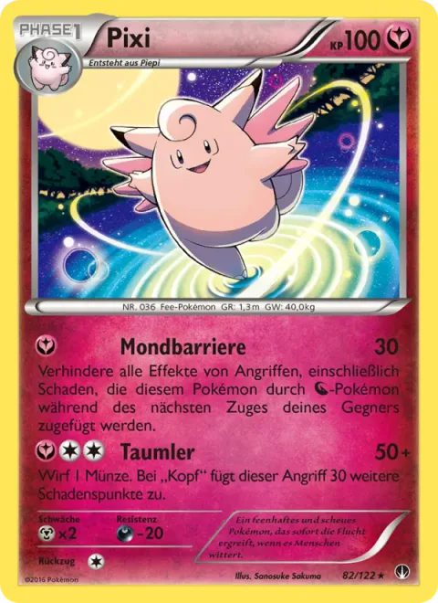 Clefable [Moon Barrier | Tumbling Attack]