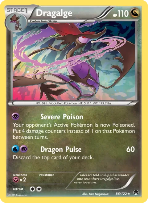 Dragalge [Severe Poison | Dragon Pulse]