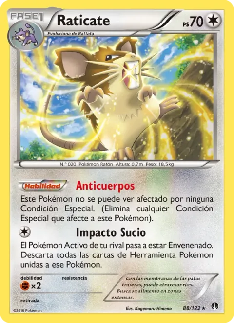 Raticate [Antibodies | Dirty Shock]