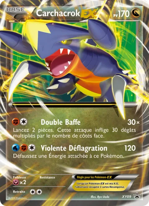 Garchomp EX [Dual Chop | Power Blast]