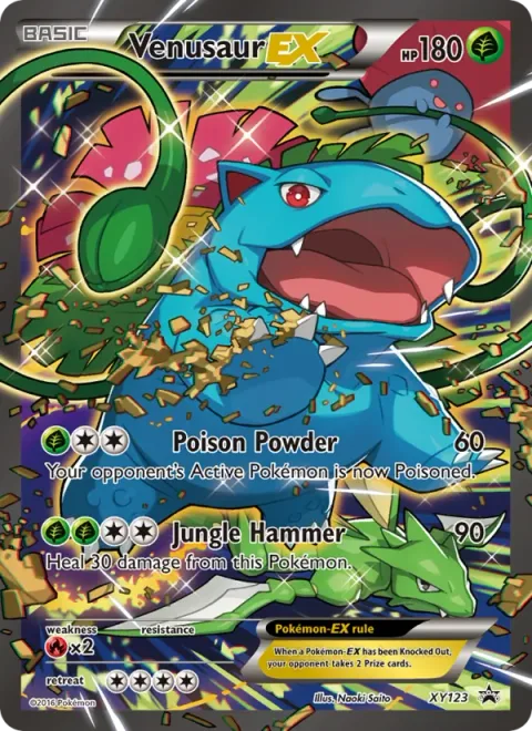 Venusaur EX [Poison Powder | Jungle Hammer]