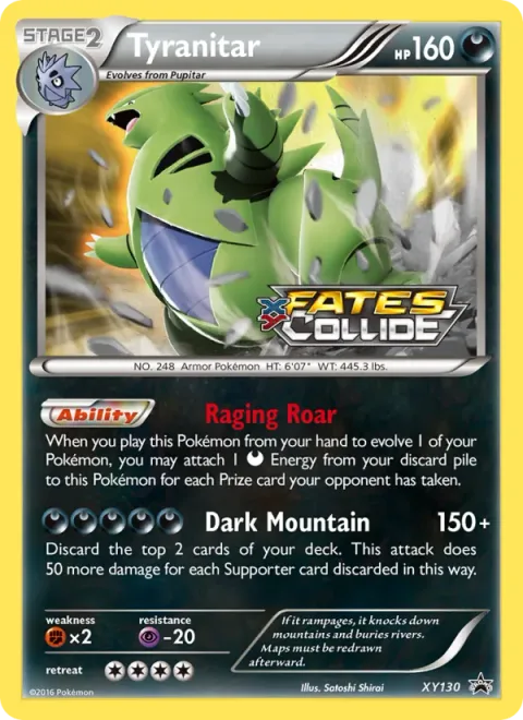 Tyranitar [Raging Roar | Dark Mountain]