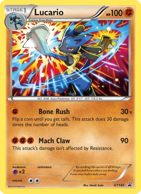 Lucario [Bone Rush | Mach Claw]
