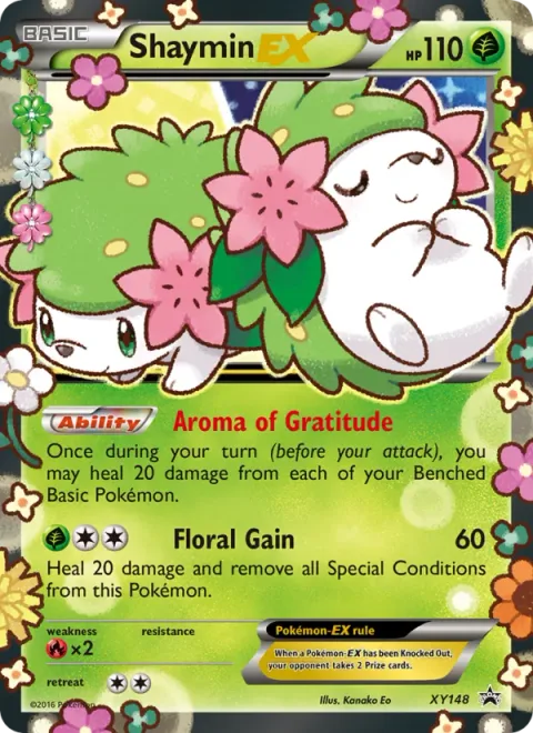Shaymin EX [Aroma of Gratitude | Floral Gain]