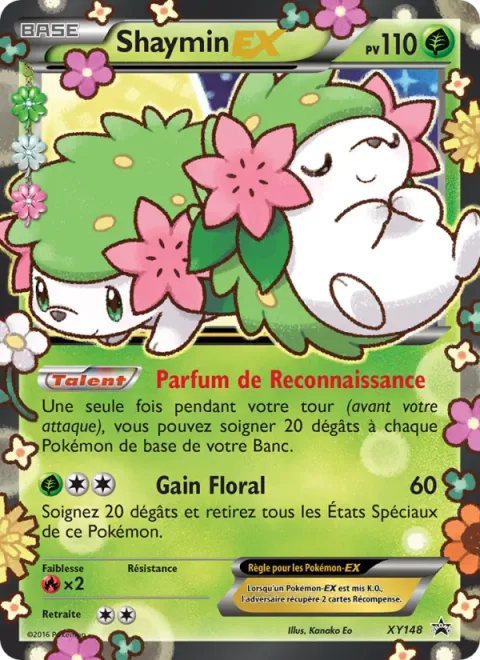 Shaymin EX [Aroma of Gratitude | Floral Gain]