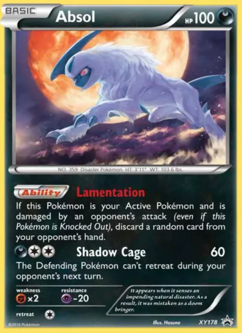 Absol EX [Dark Fang | Dark Edge]