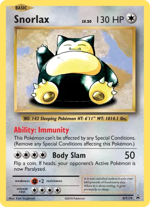 Snorlax [Thick Skinned | Body Slam]