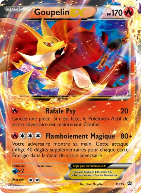 Delphox EX [Psybeam | Wonder Flare]