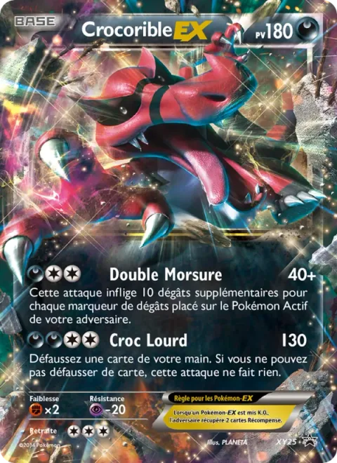 Krookodile EX [Second Bite | Megaton Fang]