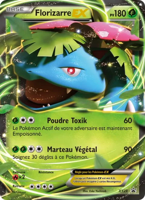 Venusaur EX [Poison Powder | Jungle Hammer]