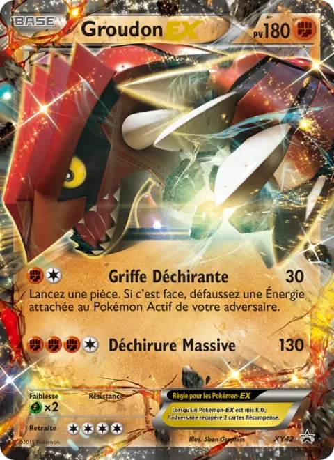 Groudon EX [Rip Claw | Massive Rend]