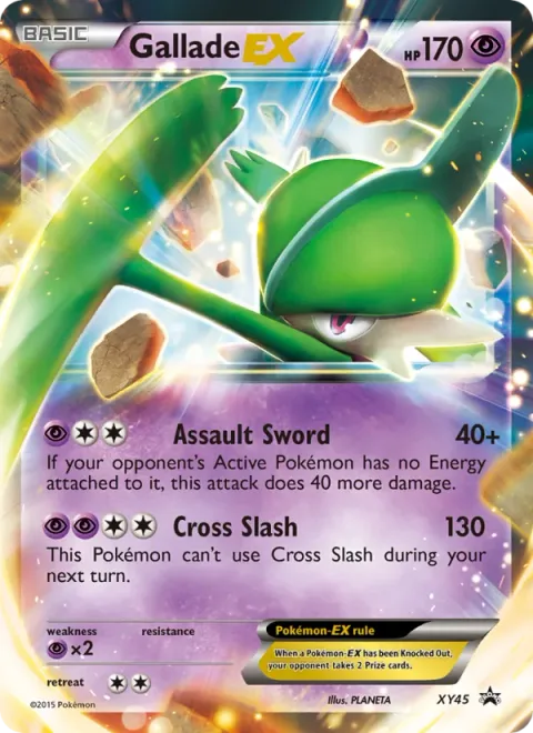Gallade EX [Assault Sword | Cross Slash]