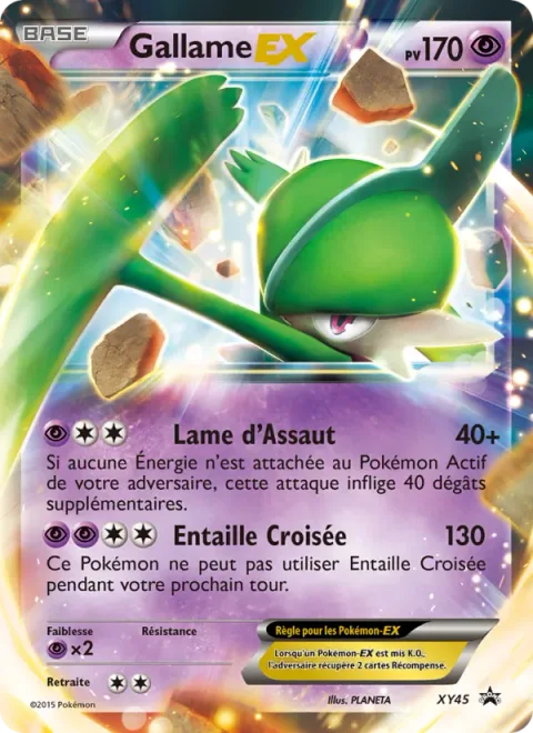 Gallade EX [Assault Sword | Cross Slash]