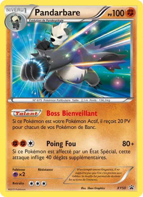 Pangoro [Benevolent Boss | Crazy Knuckle]