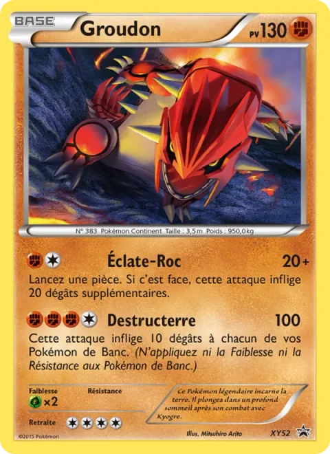 Groudon EX [Rip Claw | Massive Rend]