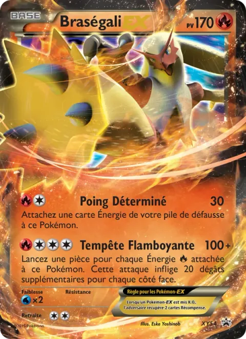Blaziken EX [Fist of Focus | Flare Storm]