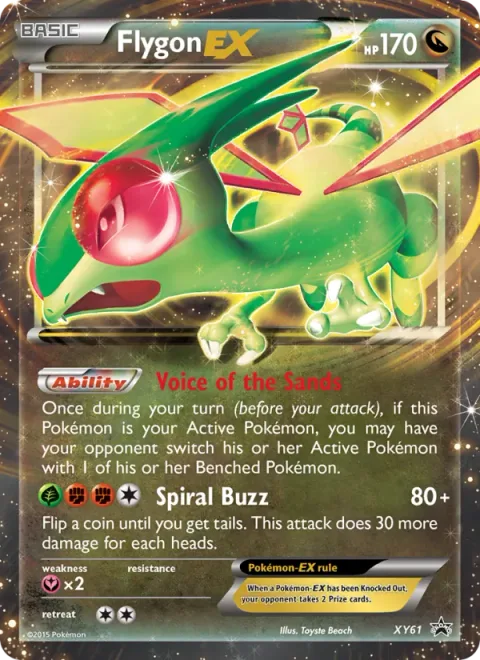 Flygon EX [Voice of the Sands | Spiral Buzz]