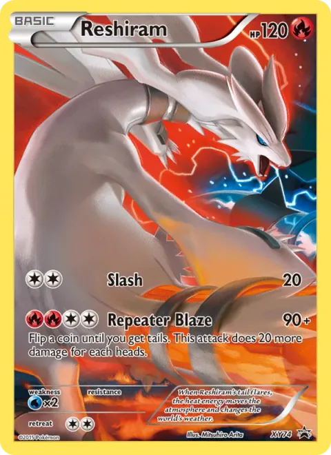 Reshiram [Slash | Repeater Blaze]