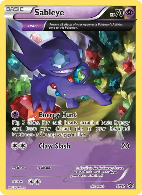 Sableye [Energy Hunt | Claw Slash]
