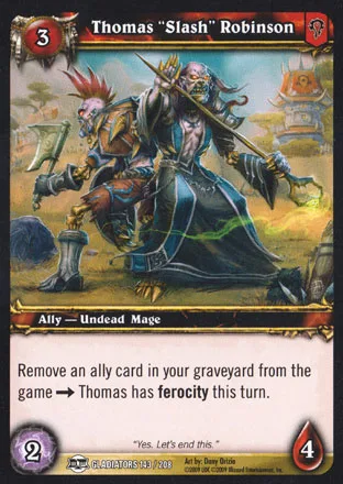 Thomas ""Slash"" Robinson