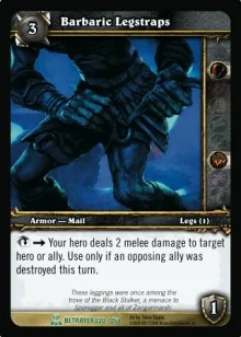 Barbaric Legstraps