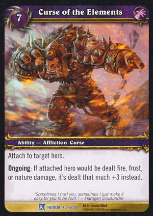 Curse of the Elements