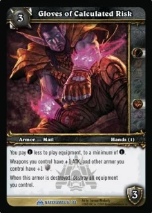 Gloves of Calculated Risk