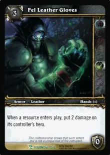Fel Leather Gloves
