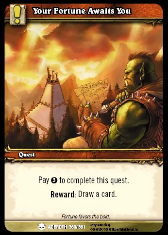 Your Fortune Awaits You