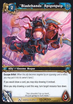 ""Bladehands"" Spigotgulp