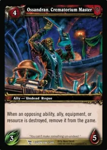 Ossandran, Crematorium Master